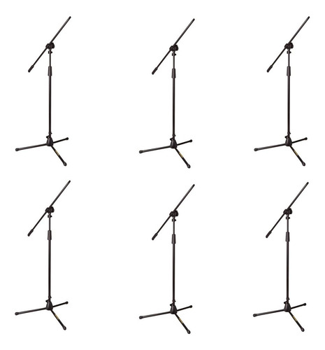 Hércules 6 Piezas Ms432b Atril Base Para Micrófono Con Boom