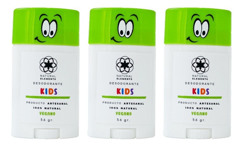 3 Pack Kids Fragancia Tea tree