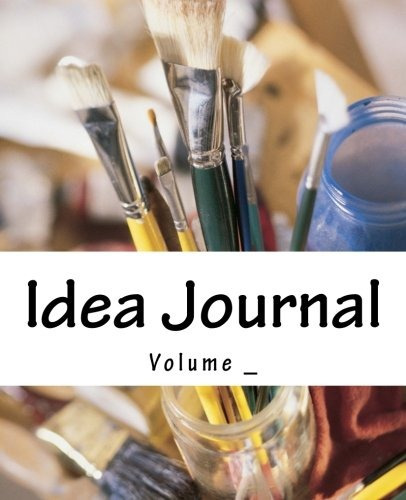 Idea Journal Paintbrush Cover (s M Idea Journals)