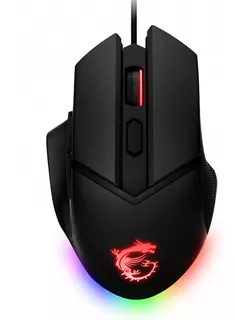 Mouse Gamer Msi Clutch Gm20 Elite Rgb 6400dpi Usb