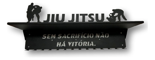 Porta Medalhas E Trofeu Parede Modalidade Jiu Jitsu