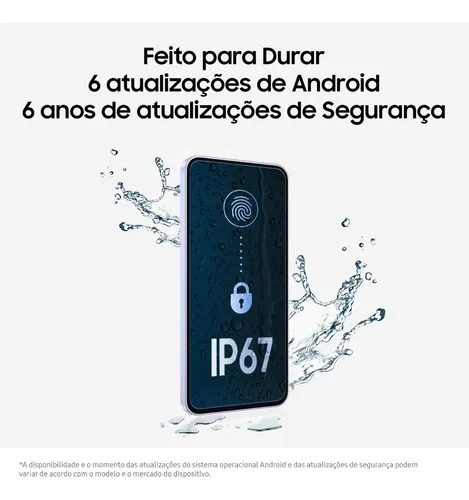 Smartphone Samsung Galaxy A36 5g 256gb 8gb Ram Preto