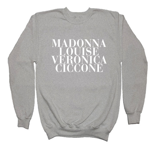 Madonna Sudadera Name Mdna Rebel Heart Material Girl