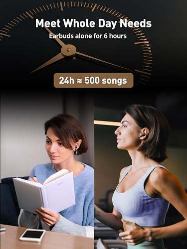 Gsoemon Active Noise Cancelling Wireless Earbuds, Bluetooth