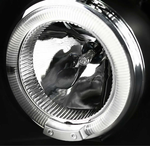 Par De Faros Halo / Led Nissan Frontier 2005 2006 2007 2008