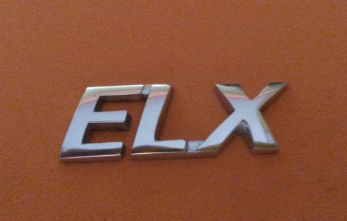 Emblema Fiat Palio Siena Elx En Metal Pulido