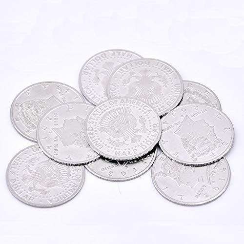 Enjoyer Palming Coins Super Thin (half Dollar Version) Truco