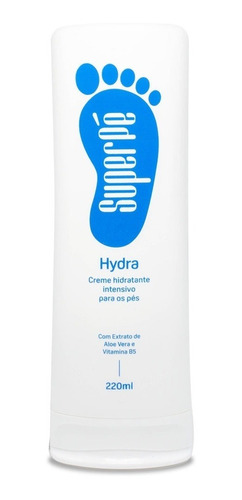 Hydra Creme Hidratante Intenso Para Os Pés Super Pé 220ml