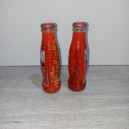 Botellas Coca Cola Año 2005 2 Botellas De 120 Ml Coca Cola (Usado)