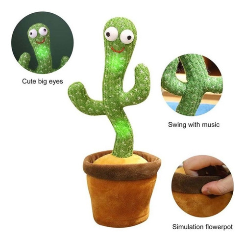 03 Cactus Bailando Repite Lo Que Dices Juguetes De La
