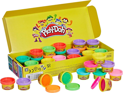 Play Doh Plastilinas Caja X 42 Colores Original Hasbro