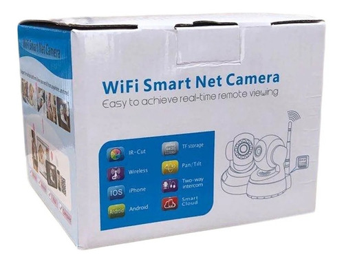 Cámara Ip 360° Hd Onvif Wifi Cctv