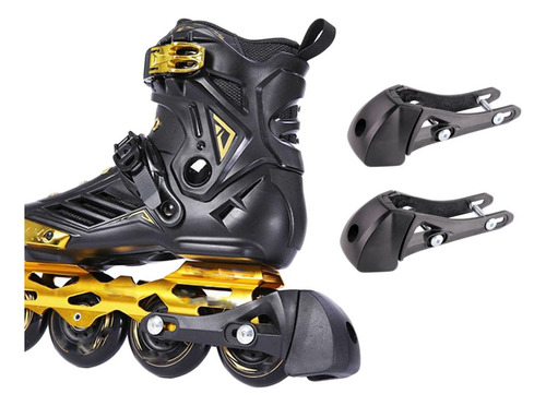 2x Patines En Línea Universal Frenos De Rodillo Bloque