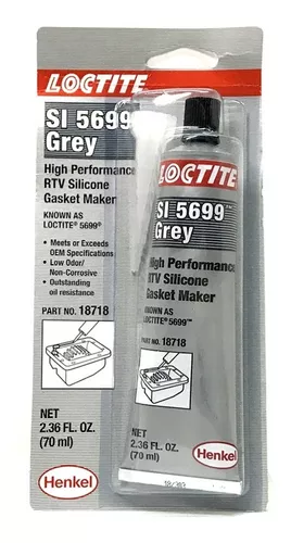 SILICON GRIS POMO 70ML 5699 LOCTITE