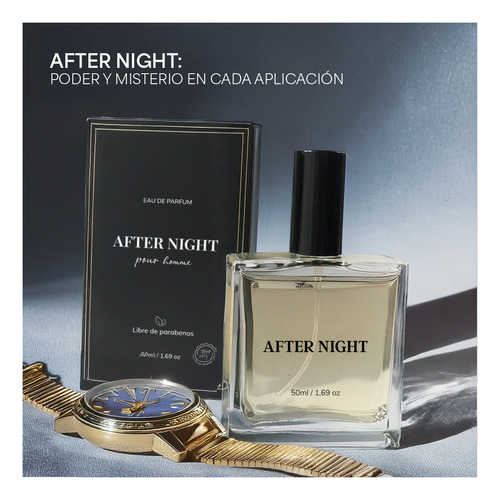 After Night Perfume Eau De Parfum Hombre Original
