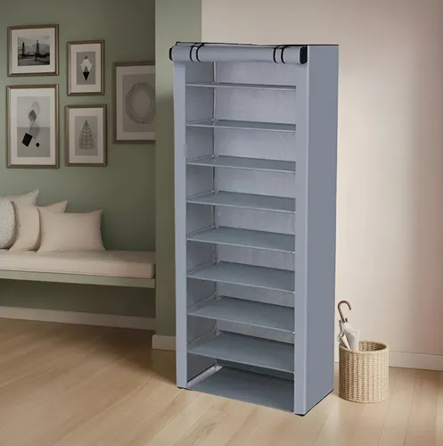 Sapateira Organizador Calcados E Objetos Com 9 Prateleiras Marca ...