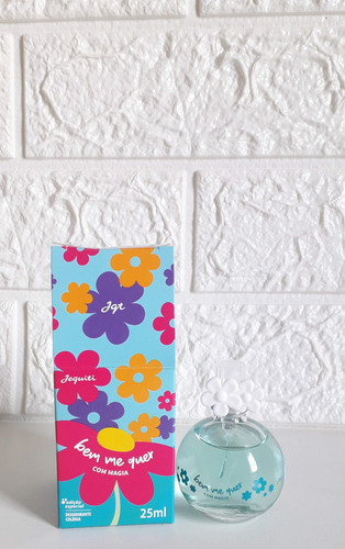 Presente Kit Bem Me Quer Com Magia Desodorante Colônia Feminina Jequiti 25ml+ Toalha + Caixa + Laço + Seda