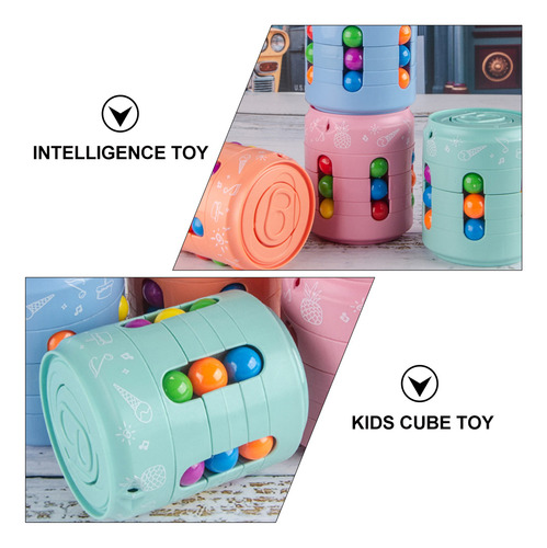Juguete Educativo Con Forma De Cubo De Frijoles Para Niños C