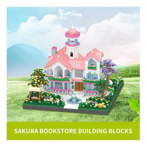 Xiu Juego De Construcción De Casas De Flores Para Adultos,