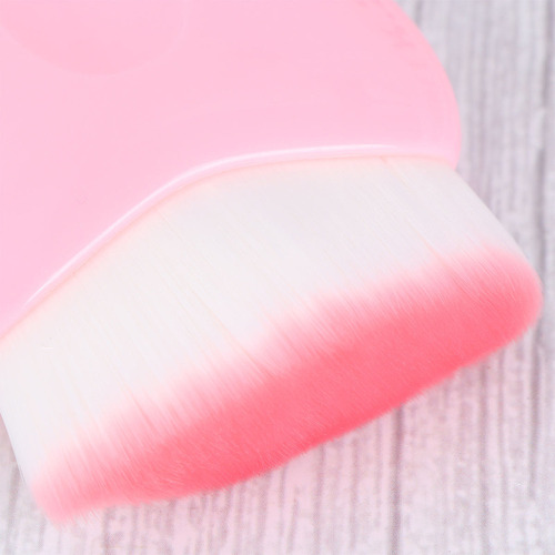 Nuevo 1 Brocha De Maquillaje En Forma De Corazón, Brocha
