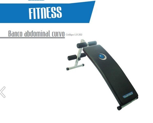 Imagen 1 de 4 de Banco De Abdominales Tipo Curvo Marca Prosport