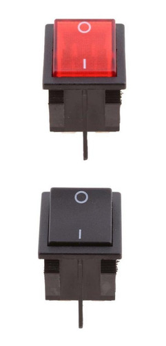 2x Interruptor Basculante On/off Rocker Switch Para Coche