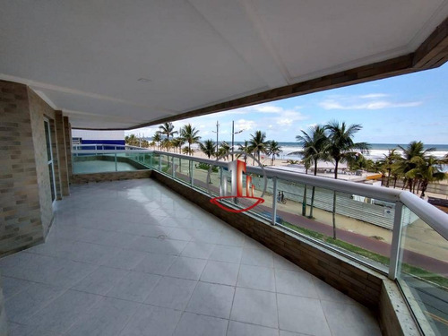 Apartamento Com 3 Dormitórios À Venda, 159 M² Por R$ 680.000 - Ocian - Praia Grande/sp - Ap2322