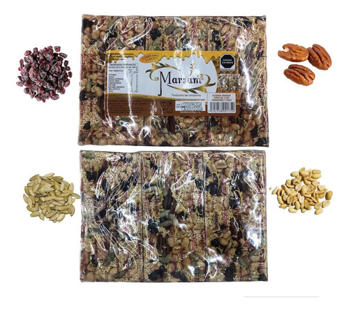 66 Barra Alegria Amaranto 133.33g C/u Nuez Arandano Semilla