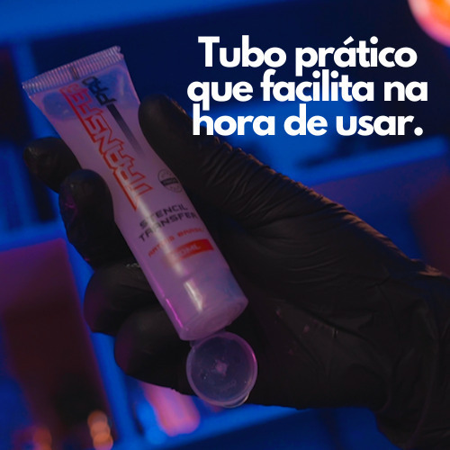 Calcomanía para tatuajes Stencil Transfer Pro Transfer Transfer Transfer, 30 ml
