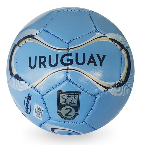 Pelota De  Uruguay   Sw1   N°2   Celeste Bola 8 Uruguay