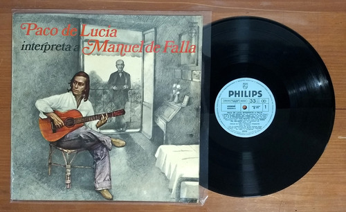 Paco De Lucia Interpreta A Manuel De Falla Disco Lp Vinilo