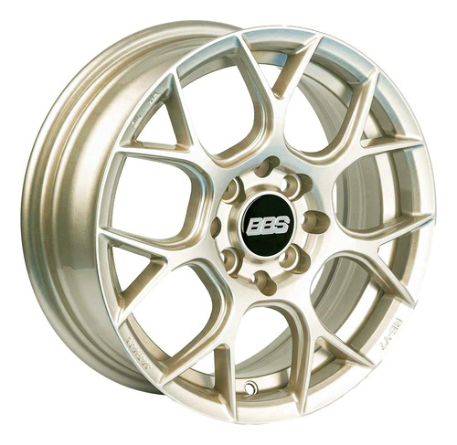 Llantas Aro 14x5.5 4x100 4x114.3 Et35 Bbs Gold Yl7105 (set D