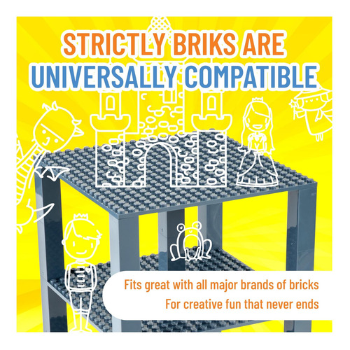 Strictly Briks Compatible Con Lego Classic Stackable Para Y