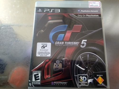 Juego De Playstation 3 Ref 02,gran Turismo 5. 