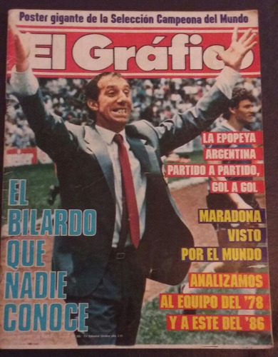 El Grafico Nro 3483 Mundial 86 Bilardo (sin Poster)