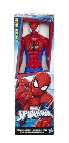 Muñeco Titan Hero - Spider Man Brilloso- Hasbro