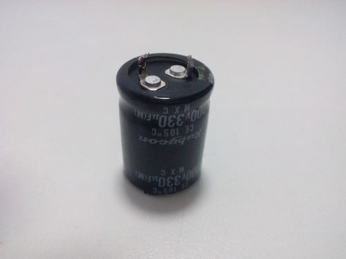Capacitor Eletrolítico 200v 330uf 105°c (31mm X 22mm) (Usado)
