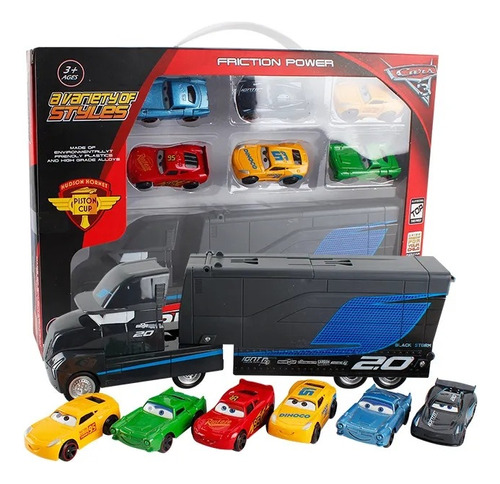 Jackson Storm Rayo Mcqueen Pixar Set Camion Rampa