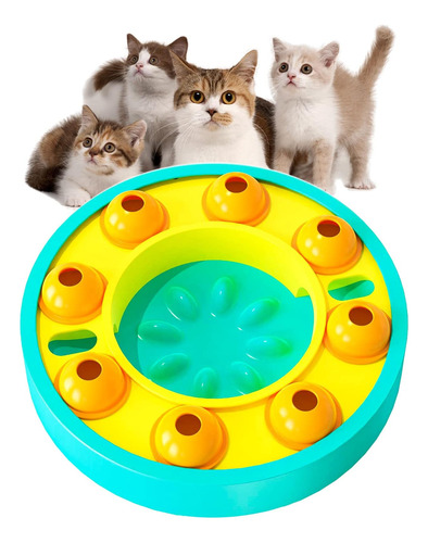 Comedero Interactivo Para Gatos Hirolulu, Diseñado Para Adel