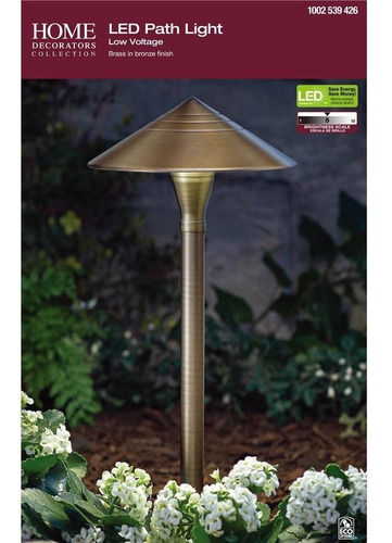 Lampara Led Para Senderos Y Jardines