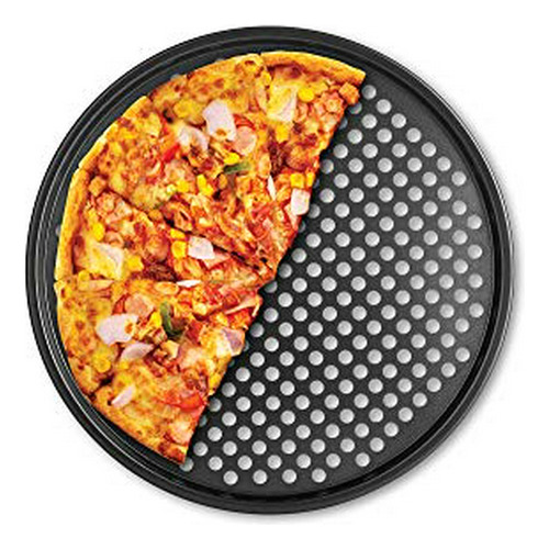 Bandeja Pizza Antiadherente 14.5 X 14.5 Colnegro