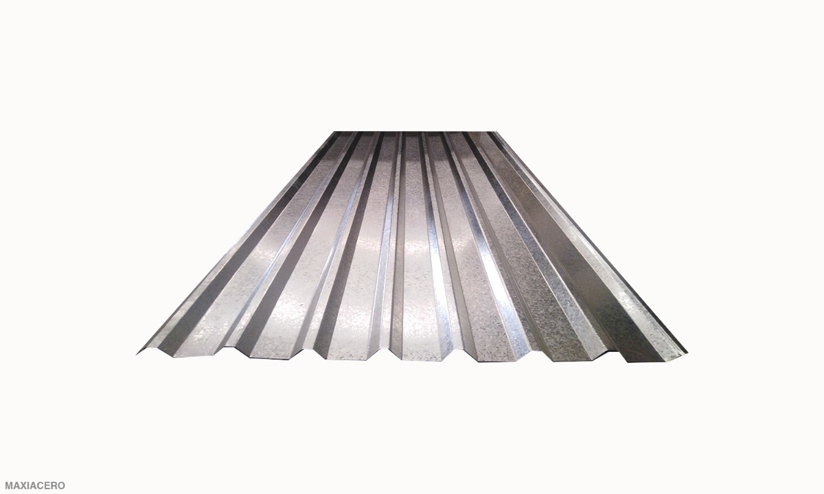 Laminas Para Techo Galvanizadas 4x20 (1.07 X 6.10) | MAXIACERO