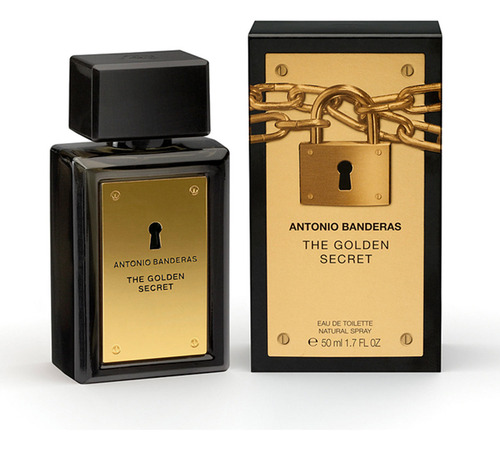 Perfume Antonio Banderas The Golden Secret Eau De Toilette 50 mL Para Hombre Aroma Amaderado