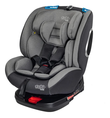 Cadeira De Carro Infantil Max360 Isofix 36kgs Maxi Baby Cor Cinza