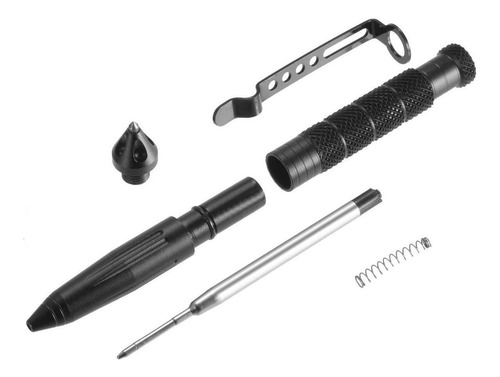 Lápiz Tactico De Aluminio Rompe Cristal Para Defensa / Lito