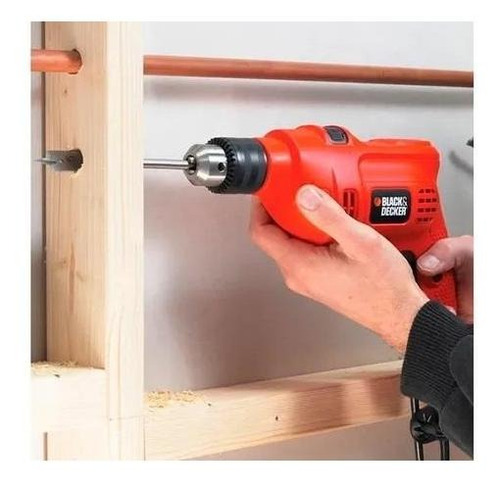 Imagem 6 de 8 de Furadeira De Impacto 220v Black & Decker 3/8 560w Tm 500