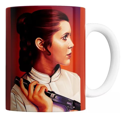 Taza De Cerámica - Star Wars (princesa Leia)