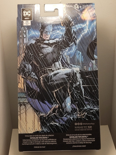 Batman- Dc Universe-rebirth- Batman Digital-mcfarlane Toys (Usado)