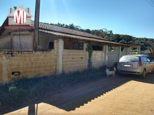Chácara Simples Em Ótimo Bairro Com 02 Dormitórios, Terreno Plano, Arborizadoa, Pomar À Venda, 1500 M² Por R$ 215.000 - Rural - Socorro/sp - Ch0707