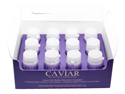 Fidelité - Complejo Caviar Hidro-nutritivo 12u. X 15ml.